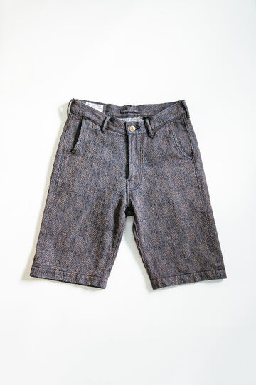 DM007 KAKISHIBU SASHIKO DENIMIOXSDA COLLAB 13OZ 'NEBUTA' SHORTS-28,, small image number 6