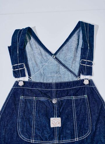 SJOVAL-SC01 10oz Samurai Cotton Denim Overalls,, small image number 7