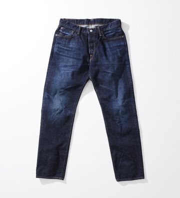 EDS03-26-32 14.6oz REGULAR STRAIGHT Button Fly (Length: 81.5cm)-One Wash-30,, small image number 1