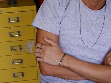 HYO-258 Braid Narrow Ring,, small image number 8