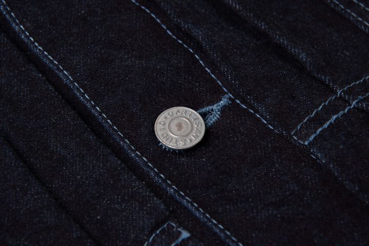 【Pre-Order】D4647 15oz KYOKO AQUA INDIGO Denim Jacket,, medium image number 7