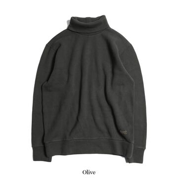 TR24AW-203 Naval High Neck Long Sleeve Shirt,BLACK, small image number 2