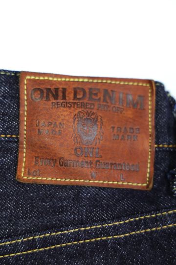 ONI-200 15oz Low Tension Denim Wide Straight-One Washed-38,, small image number 6
