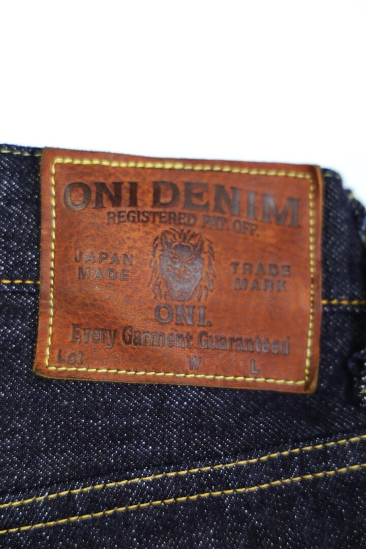 ONI-200 15oz Low Tension Denim Wide Straight-One Washed-38,, medium image number 6