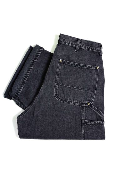 01-5328 DAD’S FIT PAINTER PANTS (D61S BK DENIM STONE),, small image number 2