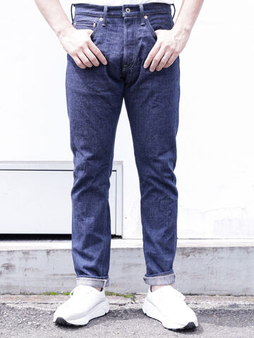 ONI-679KIWAMI 16oz Natural Indigo Mid Rise Spike-One Wash-30,, small image number 0