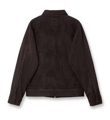 4604 Amami Mud Dyed Jacquard Jacket,BROWN, small image number 2