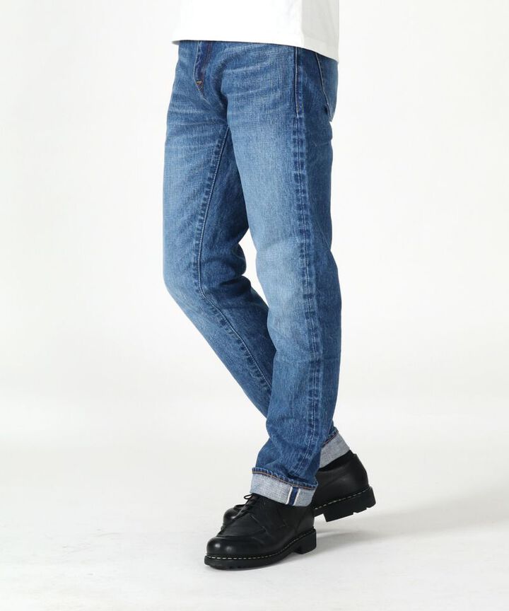 J301 MID 14.8oz American Cotton Vintage Wash Straight (One washed),, medium image number 2