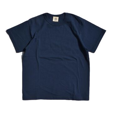 SJST-M HEAVY WEIGHT COTTON PLAIN T-SHIRT,NAVY, small image number 0