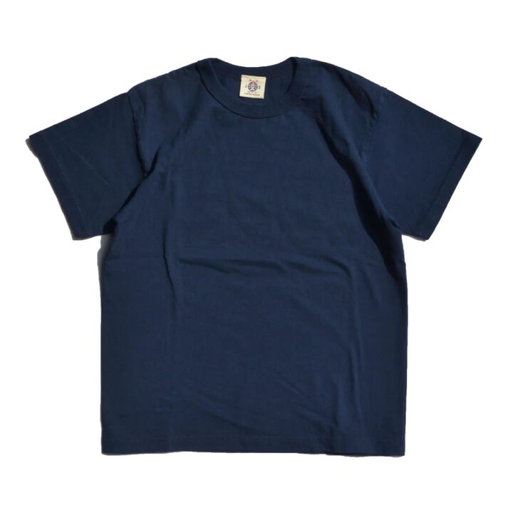 SJST-M HEAVY WEIGHT COTTON PLAIN T-SHIRT,NAVY, medium image number 0