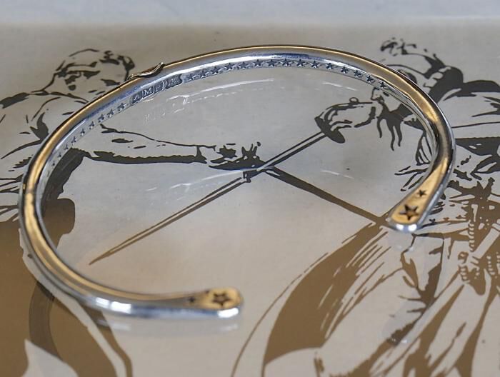 【限定品】 14AO-350 Narrow Circle Silver Bangle -K10smile- その他