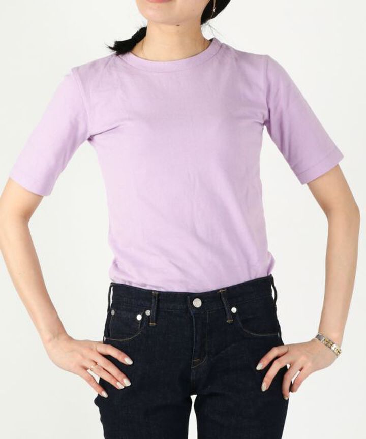 GC510101 half sleeve t-shirt-BLK-1,BLK, medium image number 9