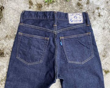GZ-MSPT-0402 Monster Stretch 5 pockets pants-INDIGO-One Washed-32,INDIGO, small image number 3