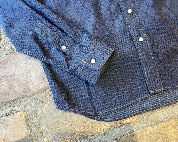 GZ-SBDKN-0310 Graphzero standard button-down L / S shirt Kendo BL,, medium image number 4