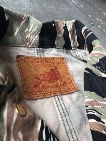 TCBDMCHJKTCAMO TCB JEANS x DENIMIO Tiger Camo Chore Jacket,, small image number 5