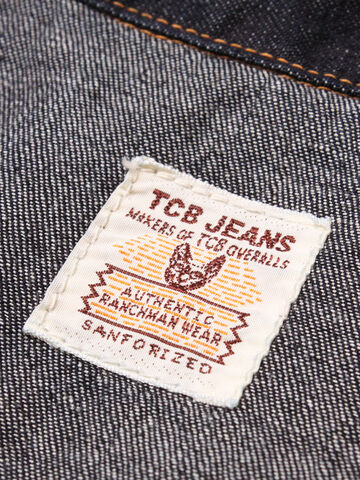 TCB Ranchman Shirt (Denim) 8.5oz Denim Western Shirt,, small image number 4