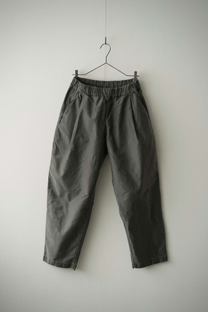 【CAPERTICA】CAP709PT11 Natural Dyed Moleskin / P/T Easy Pants,SUMI, medium image number 1