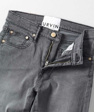 UP119302IS MAURIAT Skinny ISKO Stretch Denim-BLK-0,BLK, small image number 5