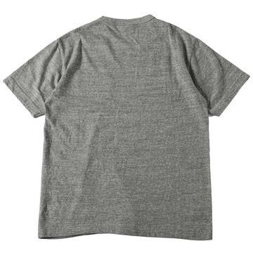 BR11001 Loop Wheel V Neck T-Shirt,WHITE, small image number 4