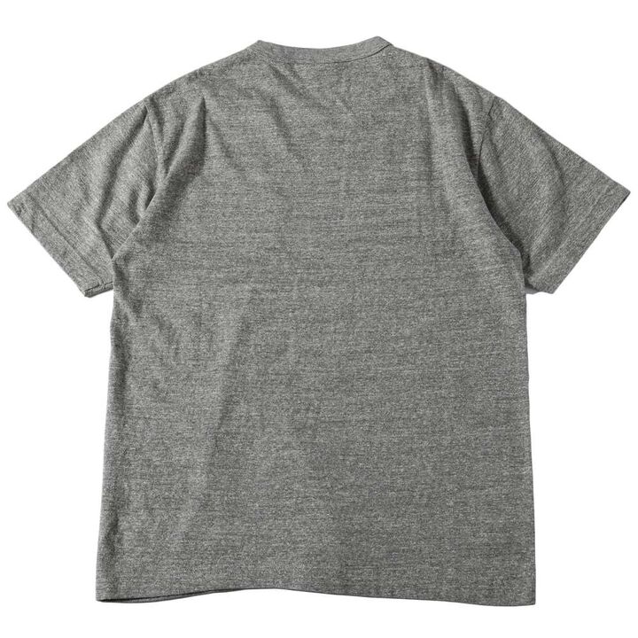 BR11001 Loop Wheel V Neck T-Shirt,WHITE, medium image number 4