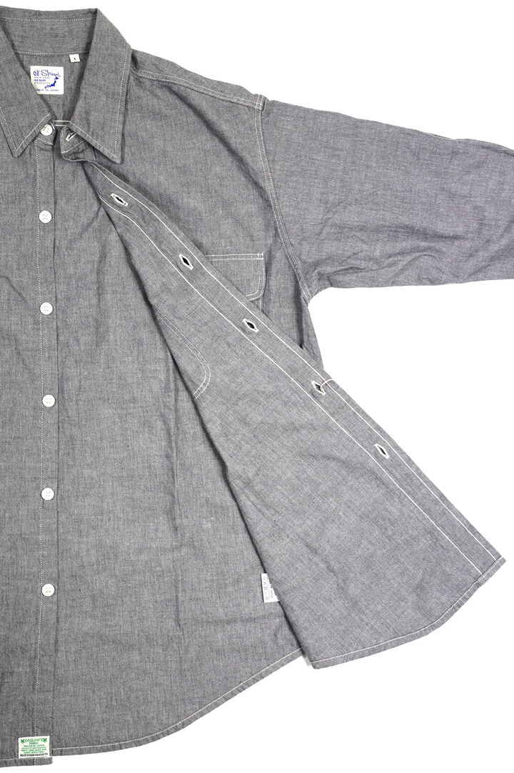 01-8064 Chambray Work Shirt (64 Gray),, medium image number 5