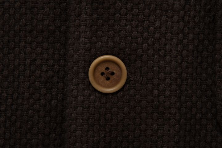 4632 17oz Amami Mud Dyed Sashiko Jacket,DARK BROWN, medium image number 10