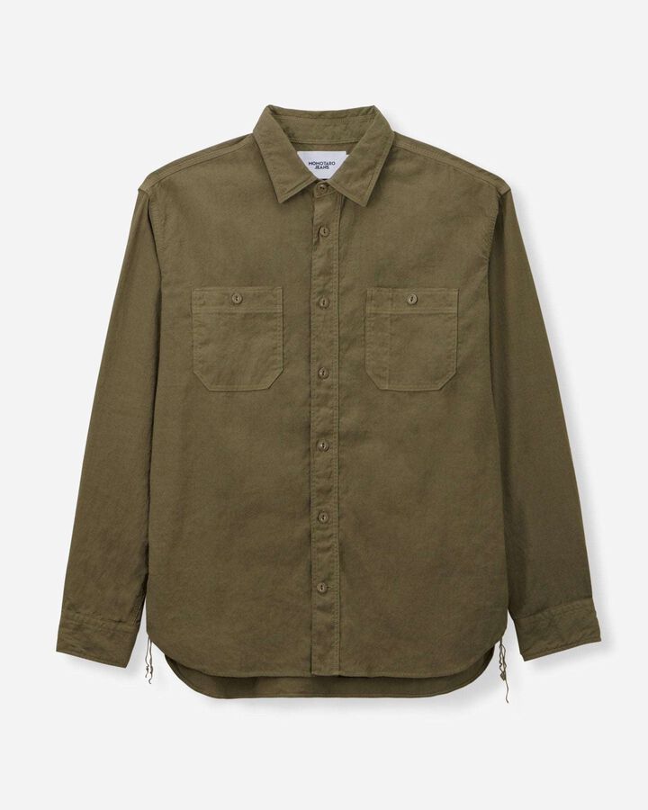 MMLS6006 LINEN L/S SHIRT,KHAKI BEIGE, KHAKI BEIGE, KHAKI BEIGE, medium image number 4