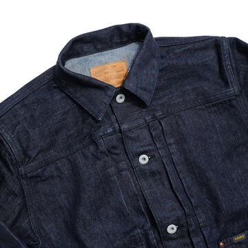 2705 15oz Button Jacket Garage Denim Dark Indigo,, small image number 5