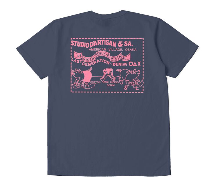 8235 US Cotton Standard Print T-shirts,WHITE, medium image number 6