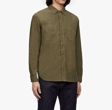 MMLS6006 LINEN L/S SHIRT,KHAKI BEIGE, KHAKI BEIGE, KHAKI BEIGE, small image number 1