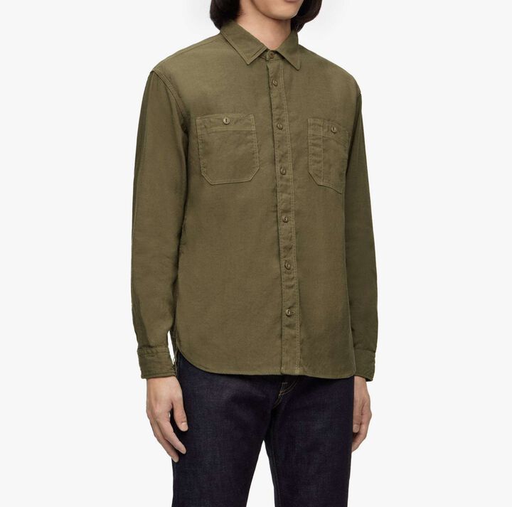 MMLS6006 LINEN L/S SHIRT,KHAKI BEIGE, KHAKI BEIGE, KHAKI BEIGE, medium image number 1