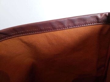 VS-205L LEATHER ROLL TOP Back pack (BROWN),, small image number 10