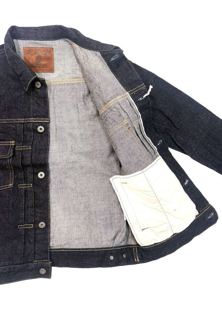 ONI02516P 15oz Low Tension Selvage Denim Warm Pocket Type II Jacket,, medium image number 10
