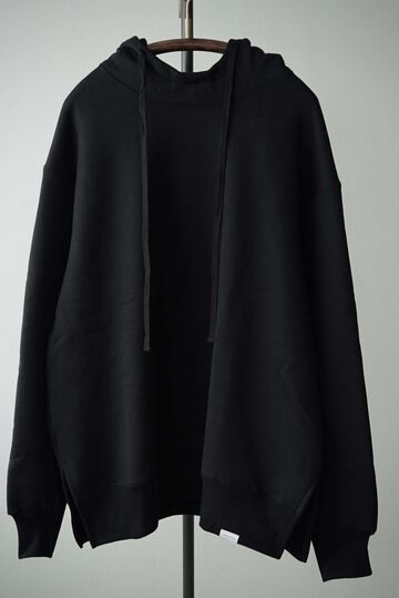 【CAPERTICA】CAP707CS38 Suvin Cotton Urake / Slit Hoodie,BLACK, small image number 6