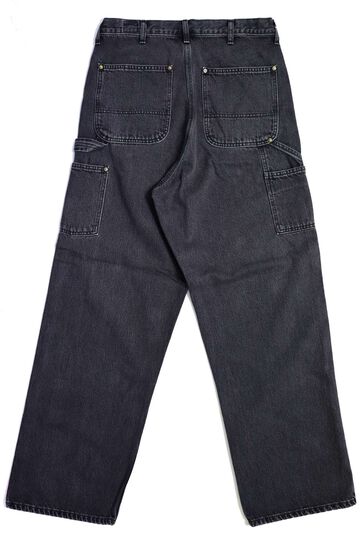 01-5328 DAD’S FIT PAINTER PANTS (D61S BK DENIM STONE),, small image number 1