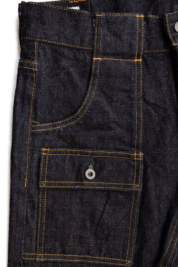 ONI-107 15oz Low Tension Denim BUSH PANTS,, small image number 3