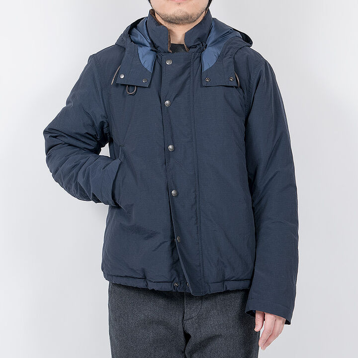 WKSN1PJKTNVY N-1 Puff Jacket Nylon Water-repellent Ripstop（Navy）,, medium image number 2