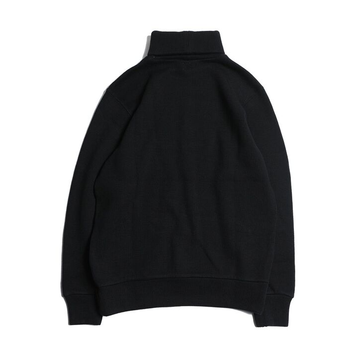TR24AW-203 Naval High Neck Long Sleeve Shirt,BLACK, medium image number 3