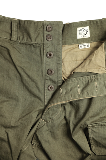 M-47 FRENCH ARMY CARGO PANTS (UNISEX) 03-5247-76Ⓜ-ARMY GREEN-4,ARMY GREEN, small image number 2