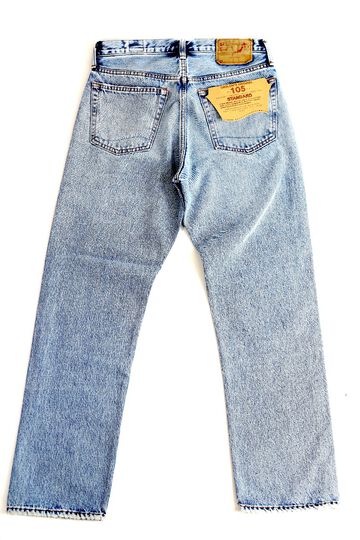 01-1050W-99  90S STANDARD DENIM 105 SKY BLUE-4,, small image number 2