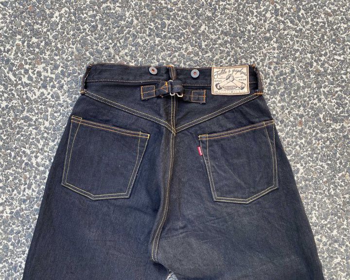 GZ-15HRJ-0502 15oz Heritage jeans Black second series,BLACK, medium image number 3