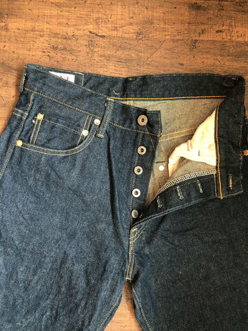 【Restock】ONI200-Ishikawadai 15oz Ishikawadai Denim Wide Straight,, small image number 3