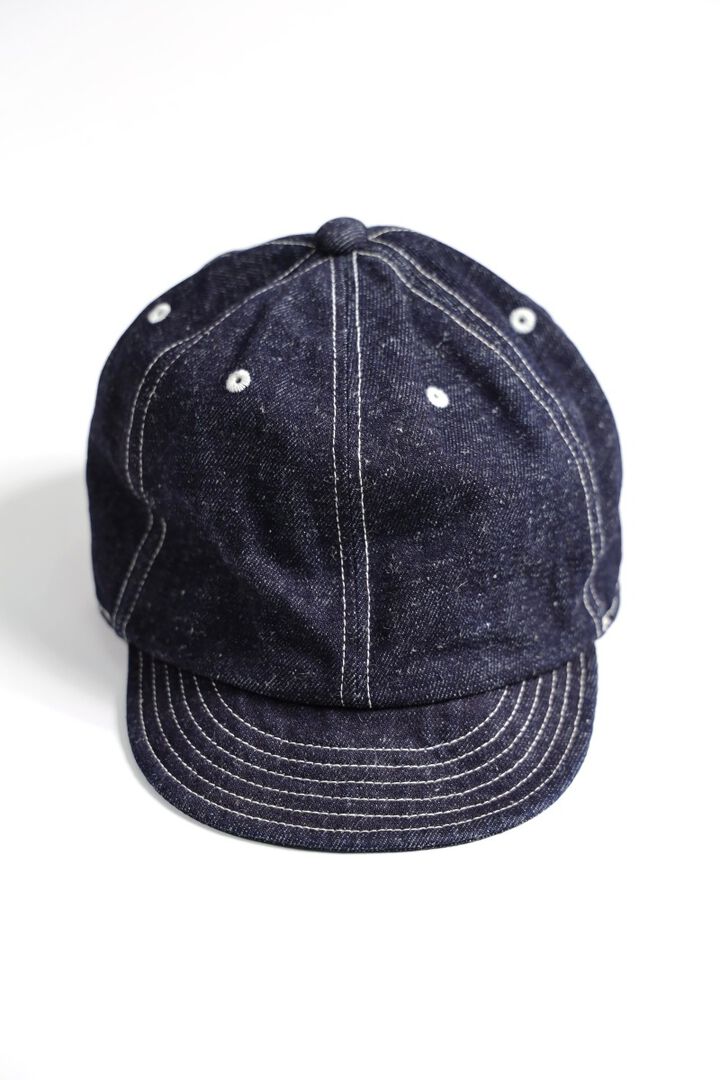 F924 9OZ DENIM RAILMAN CAP