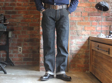 1605BK Standard Black Dirt Denim,, small image number 4