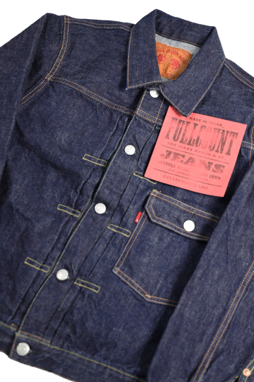 2107W-20 13.7oz Type 1 Denim Jacket (One Wash)-One Wash-36,, small image number 3