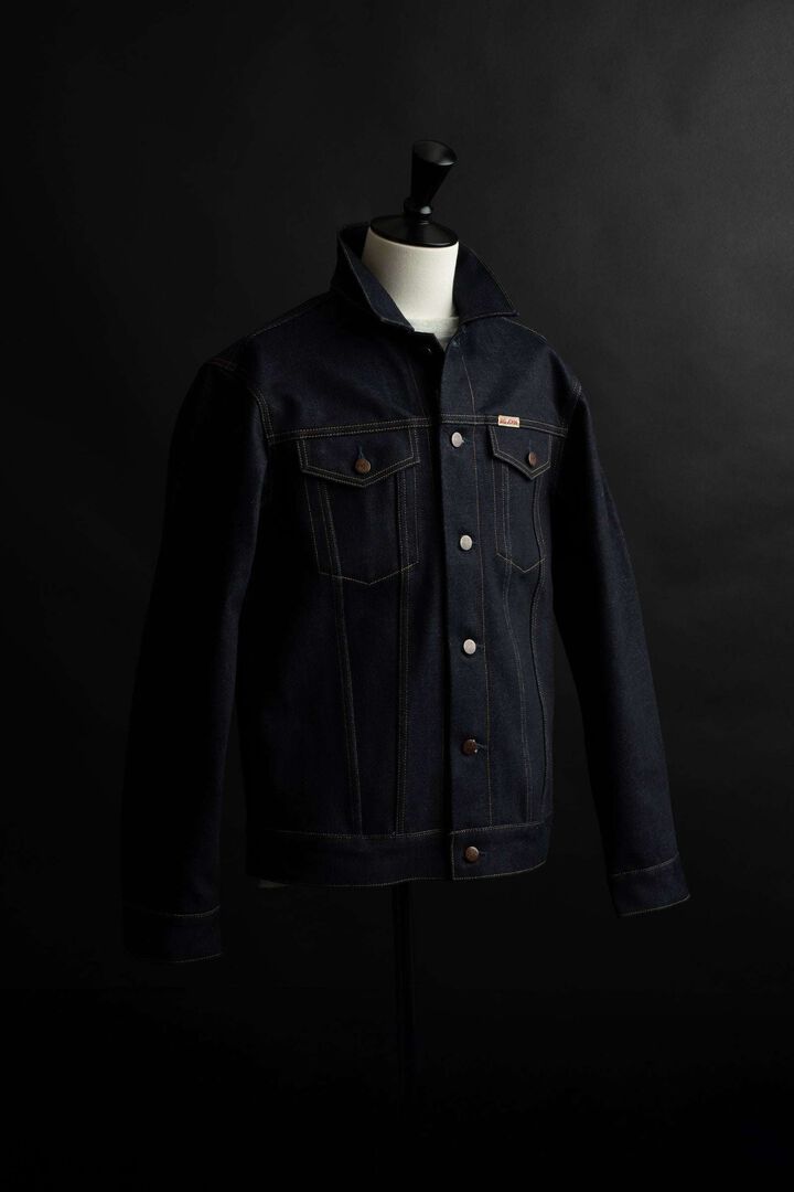M601G 23OZ M1 HEAVY OZ DENIM JACKET,, medium