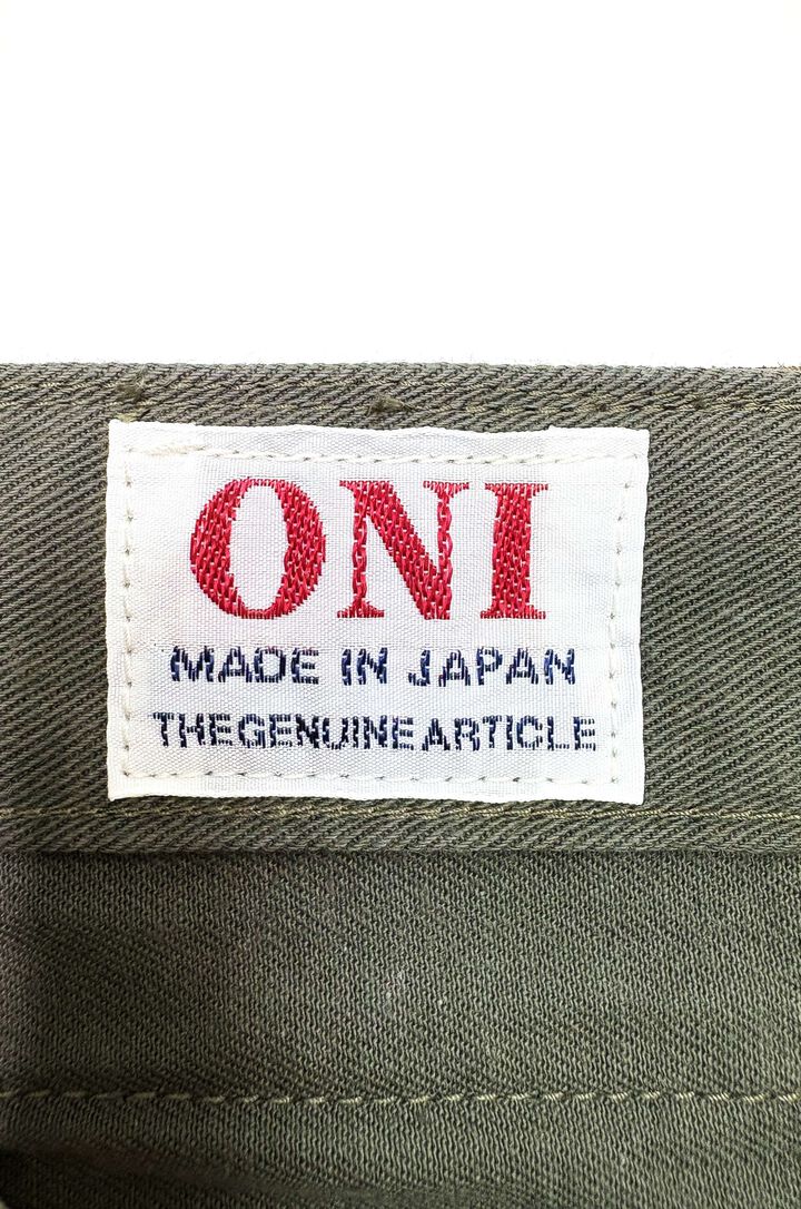ONI266SVC-GOL Selvedge Chino Light Olive Relax Straight,, medium image number 8