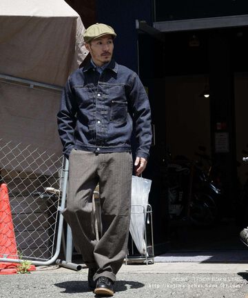 rnb5066 17oz Left Hand Twill Selvedge Denim Type1 Jacket,, small image number 5