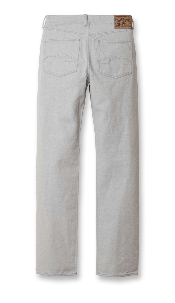 1896 13oz UPCYCLE Indigo Canvas Pants Regular Straight,L.IND, medium image number 1