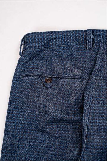GZ-EDTR Embossed Denim Trouser,CHECK, small image number 10